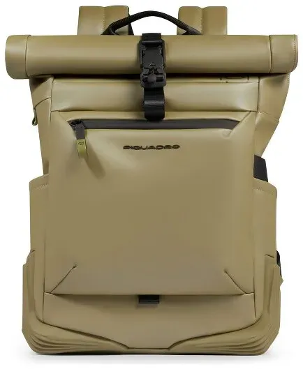 Piquadro Corner Daypack 42 cm Laptopfach  beige