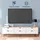 kwmobile 75" TV Abdeckung Indoor - Fernseher Hülle Bildschirmschutz Abdeckung - TV Bildschirm Staubschutzhülle - Fernsehabdeckung - Dunkelgrau