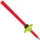 Leki WCR SL 3D - bright red/black/neonyellow 115 cm