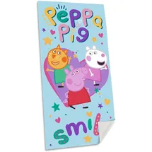 Kids Licensing Badetuch (70x140cm, Baumwolle), Peppa Pig