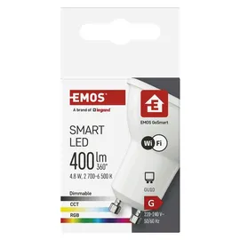 EMOS LED-Reflektorlampe 1525500500 4,8W GU10 RGB 400 lm