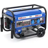 HBM Generator mit 208 cm3 Benzinmotor, 2×230V 2800W