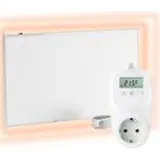 Viesta Infrarot Wandheizung mit Thermostat [fernbedienung - wifi steuerung] – Infrarotheizung Wandmontage Heizkörper – Carbon Crystal Infrar...