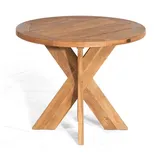 SonnenPartner Tisch Quantum 90 cm rund Old Teak Sonnen Partner