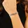 Boss DOUBLE B STRAND Armband Edelstahl silber 1580740 Größe 17 cm