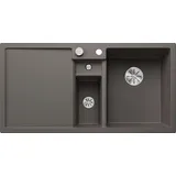 Blanco Collectis 6 S rechts Einbau von Oben silgranit vulkangrau Handbetätigung 1000 x 510 mm