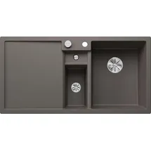 Blanco Collectis 6 S rechts Einbau von Oben silgranit vulkangrau Handbetätigung 1000 x 510 mm