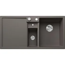 Blanco Collectis 6 S rechts Einbau von Oben silgranit vulkangrau Handbetätigung 1000 x 510 mm