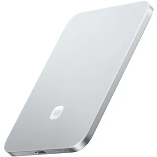 Xiaomi Ultrathin Magnetic Power Bank 5000mAh 15W, Powerbank Silber