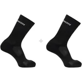 Salomon Evasion Crew Wandersocken 2er Pack Schwarz 39-41