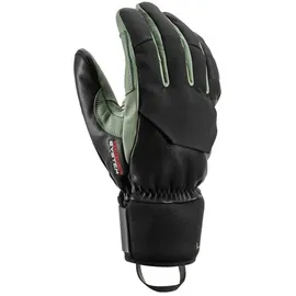 Leki Hevon 3D Skihandschuhe Black/Dusty Green 10