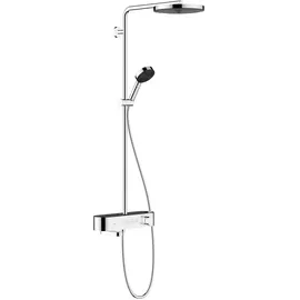 Hansgrohe Pulsify S Showerpipe 260 1 Strahlart mit Wannenthermostat Chrom 24230000