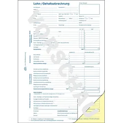 Avery Zweckform Lohnabrechnung A4 SD 2x40Blatt