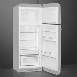 Smeg FAB30RSV5 Retro-Kühl-Gefrierkombination (222 l, 1720 mm hoch, Silber)
