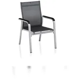Kettler Basic+ Premium Stapelsessel 66 x 68 x 67 cm silber