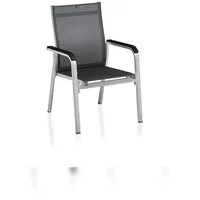 Kettler Basic+ Premium Stapelsessel 66 x 68 x 67 cm silber