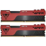 Patriot Memory Viper Elite II 32GB (2x16GB) 3600MHz Gaming Arbeitsspeicher KIT Schwarz/Rot