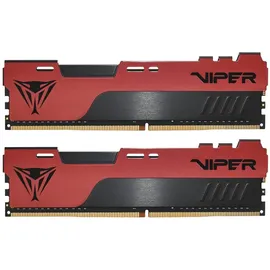Patriot Memory Viper Elite II 32GB (2x16GB) 3600MHz Gaming Arbeitsspeicher KIT Schwarz/Rot