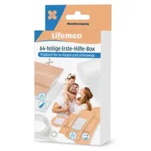 Lifemed Erste Hilfe Box 64-teilig