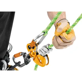 Petzl Abseilgerät Gelb/Orange