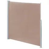 MuCoLa Seitenmarkise 180 x 300 cm Braun Polyester