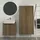 Ideal Standard Conca Hochschrank 72 x 140 x 25 cm Walnuss