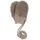 Maximo Fäustlinge MAXIMO, Kinder, Gr. 3M, braun (braun, meliert), Fleece, Wolle, meliert, unifarben, Handschuhe Fäustlinge, atmungsaktiv, wärmend, weich, mit Halteband, Wollfleece