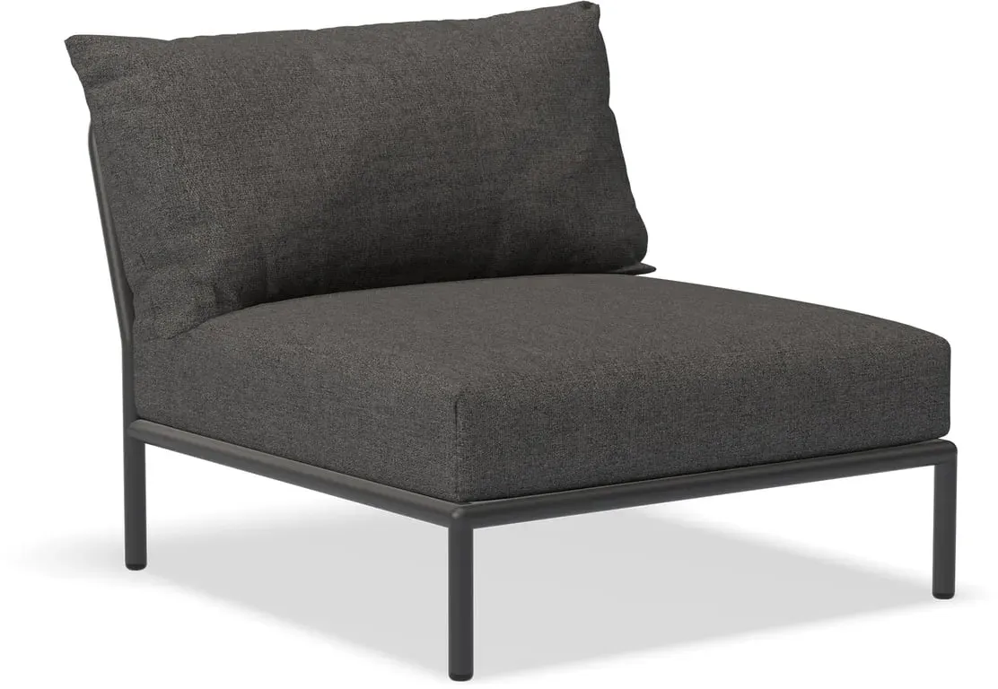HOUE - Level 2 Stuhl, dark grey / dark grey basic