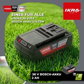 IKRA 36 V Li-Ion Akku 2,0 Ah