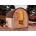 FinnTherm 2 Sitzbänke aus Holz Sauna 42 mm Wandstärke Außensauna Montagematerial FinnTherm