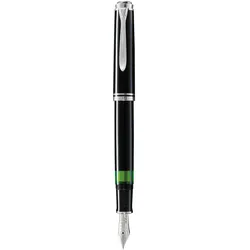 Pelikan M805, Schwarz, Silber, Integriertes Befüllsystem, Diamond, Harz, Palladi