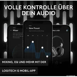 Astro GAMING A30 Lightspeed The Mandalorian Edition für Xbox , Over-ear Kabelloses Gaming Headset Bluetooth Schwarz