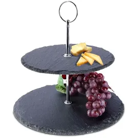 Excellent Houseware Etagere Aus Schiefer
