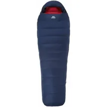 Mountain Equipment Damen Helium 800 Schlafsack (Größe max. 170cm , blau)