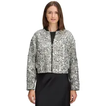 Betty & Co Blouson mit Pailletten in Black/Silver | Gr.: 34