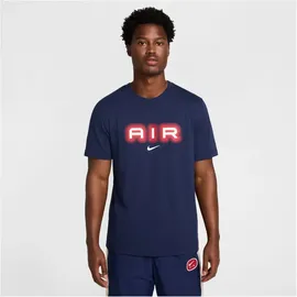 Nike Herren T-Shirt NSW Air Graphic Midnight Navy M