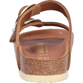 Birkenstock Arizona Big Buckle Nubukleder geölt schmal cognac 43
