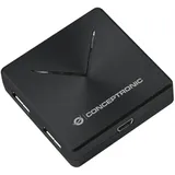 Conceptronic HUBBIES02B 5000 Mbit/s Schwarz