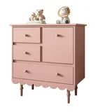 lookway Kommode BABUSHKA mit Schubladen , lackiert , rosa