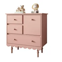 lookway Kommode BABUSHKA mit Schubladen , lackiert , rosa