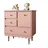 lookway Kommode BABUSHKA mit Schubladen , lackiert , rosa