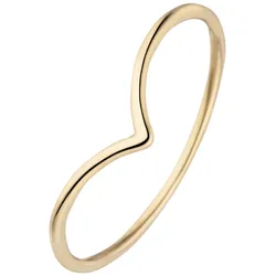 Fingerring JOBO Gr. 56, gelb (gelbgold 585), Fingerringe, Damen, 56, Gelbgold 585, 585 Gold