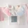 roba Lil Cuties Mondkissen 40 x 30 cm Grau