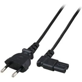 Act AK5421 Stromkabel Schwarz 3 m CEE7/16 C7-Koppler (AK5421)