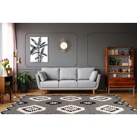 Arte Espina Ethnie 425 grau, B/H/L: ca. 160x1x230 cm - Grau