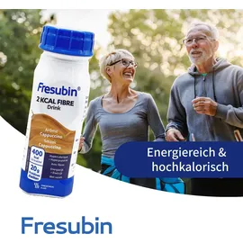 Fresenius Fresubin 2 KCAL FIBRE Drink Cappuccino 24x200ml Trinkflasche