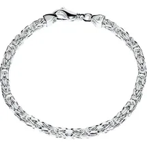 JEWLIX Königsarmband Silber 4,5 mm KA0045 Größe 23 cm