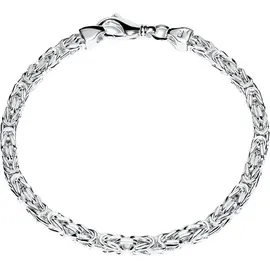 JEWLIX Königsarmband Silber 4,5 mm KA0045 Größe 23 cm