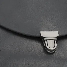 Harold's Fold Umhängetasche Leder Schwarz
