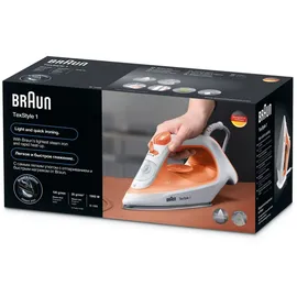 Braun TexStyle 1 SI 1009 orange/weiß